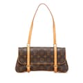 Miniatyrbild 1 av 10: Pre-owned Louis Vuitton Monogram Marelle Shoulder Bag Brown