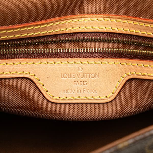 Pre-owned Louis Vuitton Monogram Mini Looping Brown