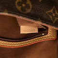 Miniatyrbilde 6 av 10: Pre-owned Louis Vuitton Monogram Mini Looping Brown