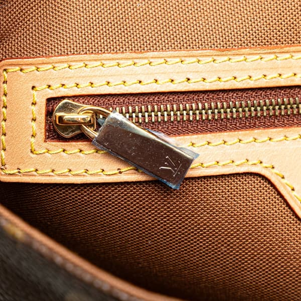 Pre-owned Louis Vuitton Monogram Mini Looping Brown