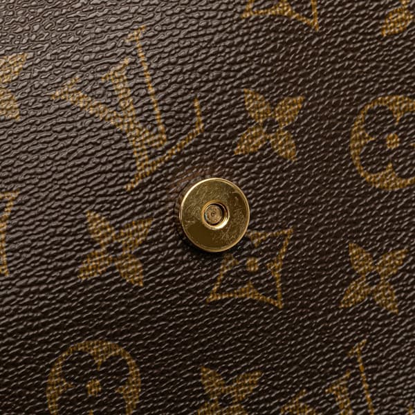 Pre-owned Louis Vuitton Monogram Mini Looping Brown