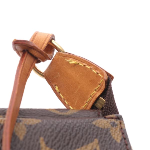 Pre-owned Louis Vuitton Monogram Pochette Accessoires Brown