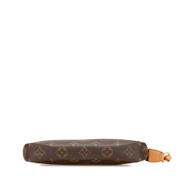 Pre-owned Louis Vuitton Monogram Pochette Accessoires Brown