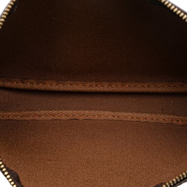 Pre-owned Louis Vuitton Monogram Pochette Accessoires Brown