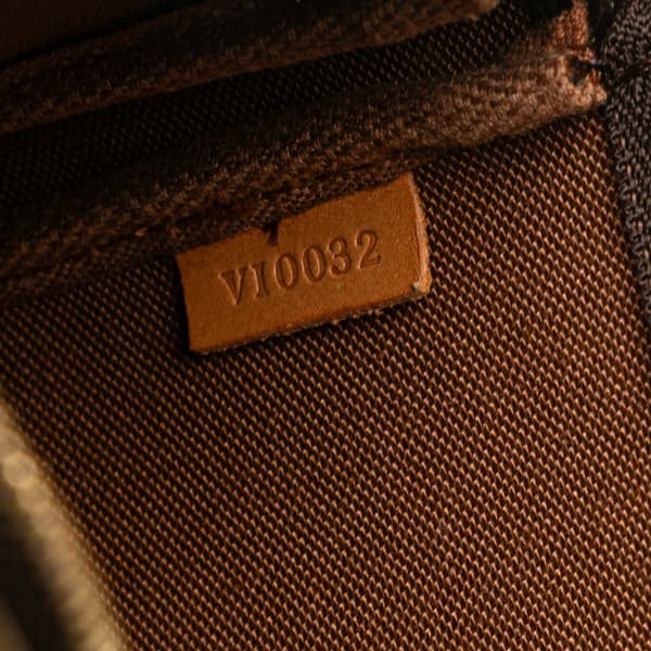 Pre-owned Louis Vuitton Monogram Pochette Accessoires Brown