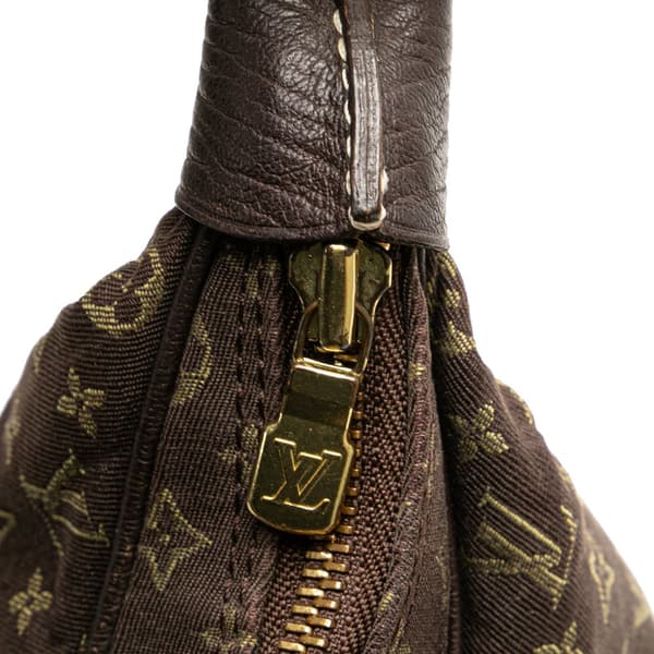 Pre-owned Louis Vuitton Monogram Mini Lin Boulogne Brown