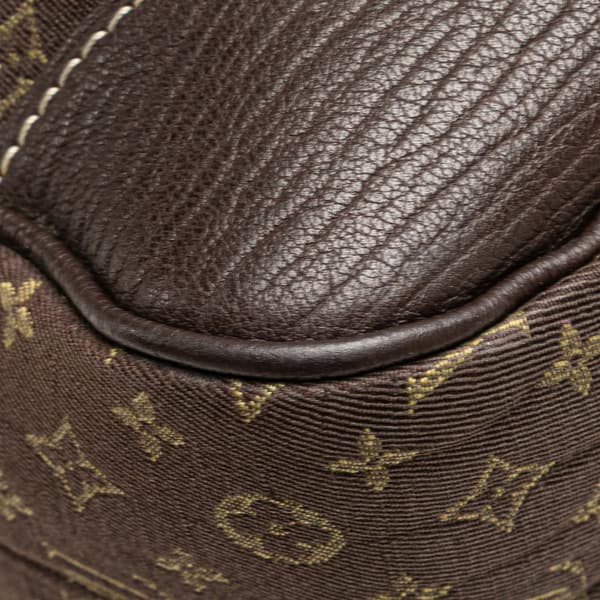 Pre-owned Louis Vuitton Monogram Mini Lin Boulogne Brown