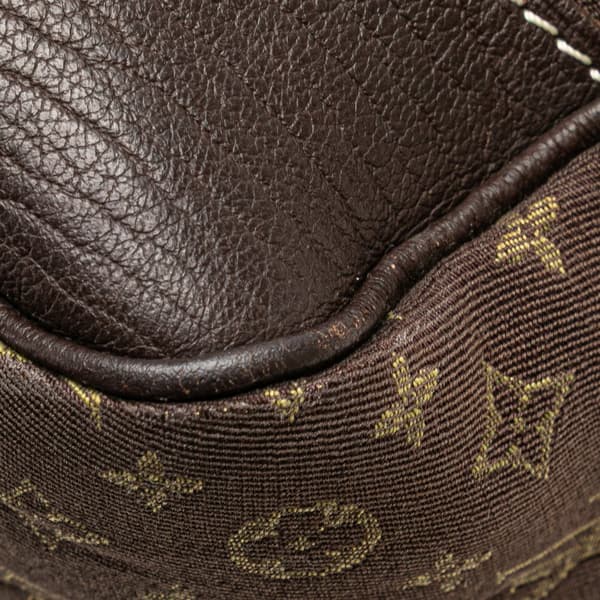 Pre-owned Louis Vuitton Monogram Mini Lin Boulogne Brown