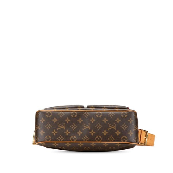 Pre-owned Louis Vuitton Monogram Viva Cite GM Brown