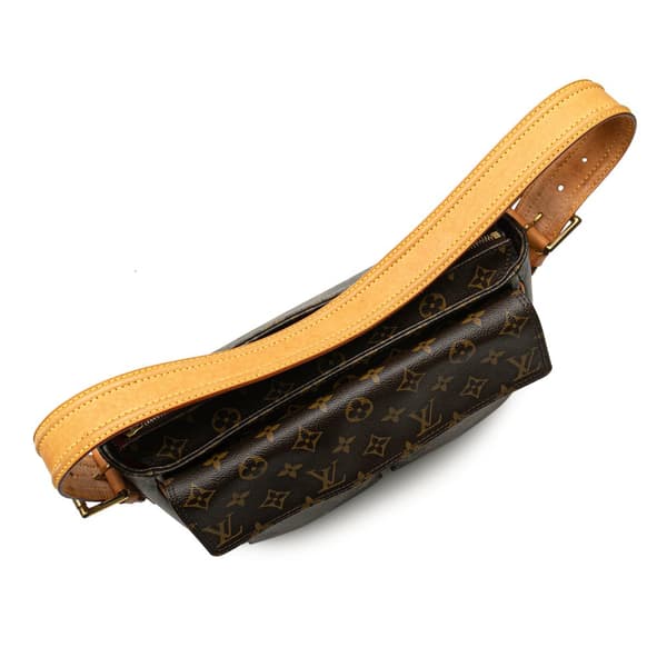 Pre-owned Louis Vuitton Monogram Viva Cite GM Brown