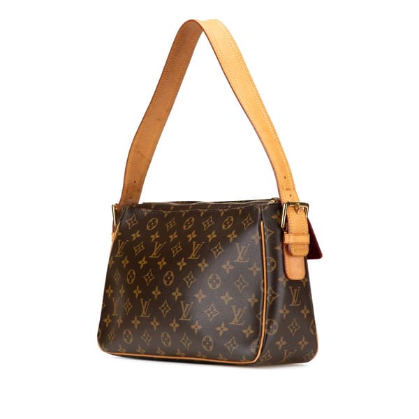 Pre-owned Louis Vuitton Monogram Viva Cite GM Brown