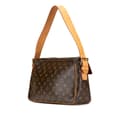 Miniatyrbilde 2 av 9: Pre-owned Louis Vuitton Monogram Viva Cite GM Brown