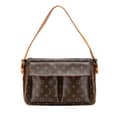 Miniatyrbilde 1 av 9: Pre-owned Louis Vuitton Monogram Viva Cite GM Brown