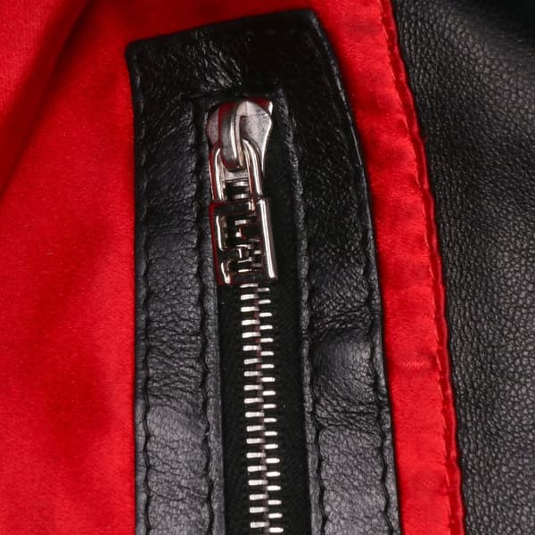Pre-owned Fendi Leather Baguette Black