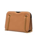 Miniatyrbillede 2 af 10: Pre-owned Fendi Calfskin Vitello King Nubuck Pequin Karligraphy Pocket Shoulder Bag Brown