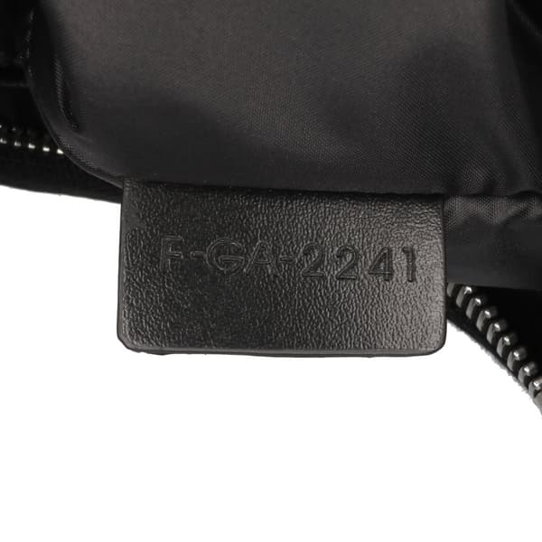 Pre-owned Celine Nylon Ava Shoulder Bag Black