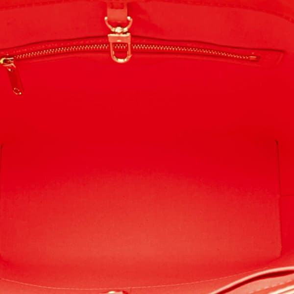 Pre-owned Louis Vuitton Monogram Vernis Avalon GM Red