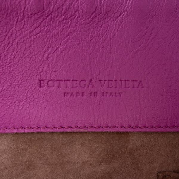 Pre-owned Bottega Veneta Medium Nappa Intrecciato Olimpia Shoulder Bag Purple