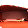 Miniatyrbild 4 av 8: Pre-owned Louis Vuitton Damier Ebene Mini Tribeca Brown
