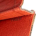 Miniatyrbild 5 av 8: Pre-owned Louis Vuitton Damier Ebene Mini Tribeca Brown