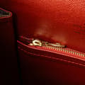 Miniatyrbild 6 av 8: Pre-owned Louis Vuitton Damier Ebene Mini Tribeca Brown