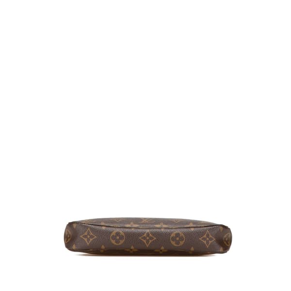 Pre-owned Louis Vuitton Monogram Pochette Accessoires Brown