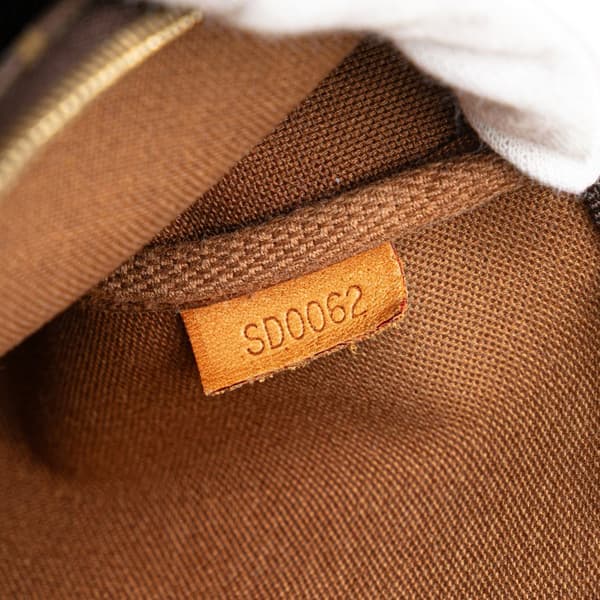 Pre-owned Louis Vuitton Monogram Pochette Accessoires Brown