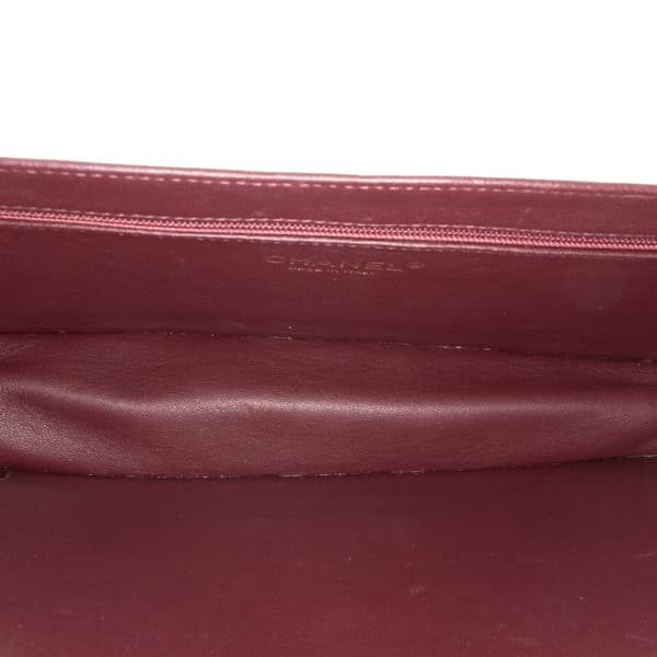 Pre-owned Chanel Medium Sheepskin Beauty Lock Flap White