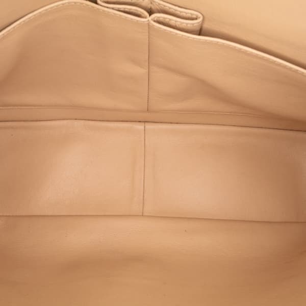 Pre-owned Chanel Jumbo Classic Caviar Double Flap Brown