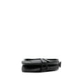 Miniatyrbillede 3 af 10: Pre-owned Dior Oblique Embossed Calfskin Saddle Bag Black