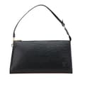 Miniatyrbild 1 av 10: Pre-owned Louis Vuitton Epi Pochette Accessoires Black