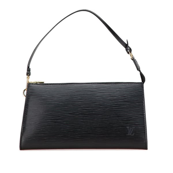 Pre-owned Louis Vuitton Epi Pochette Accessoires Black