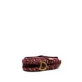 Pikkukuva 3 / 10: Pre-owned Dior Oblique Velvet Embroidered Saddle Bag Red