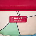 Miniatyrbild 5 av 10: Pre-owned Chanel Medium Quilted Terry Cloth Coco Beach Flap Pink