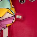Miniatyrbild 6 av 10: Pre-owned Chanel Medium Quilted Terry Cloth Coco Beach Flap Pink