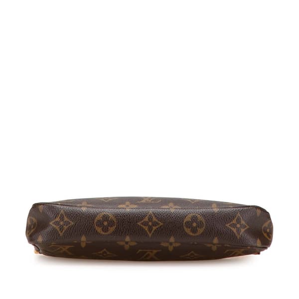 Pre-owned Louis Vuitton Monogram Pochette Accessoires Brown