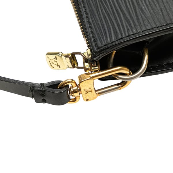 Pre-owned Louis Vuitton Epi Pochette Accessoires Black