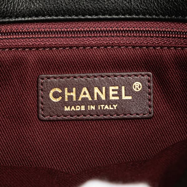 Pre-owned Chanel Paris Dallas Quilted Calfskin Chic Stitch Flap Black