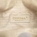 Miniatyrbild 5 av 10: Pre-owned Chanel Lambskin Coco Ball Fold Over Flap White