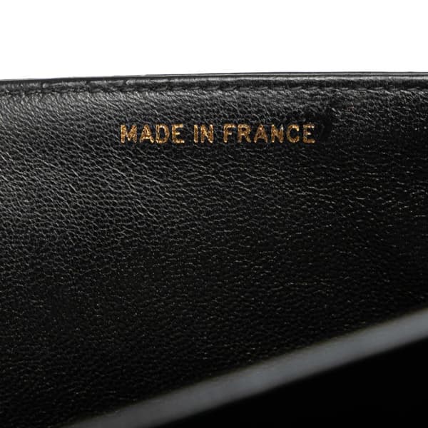 Pre-owned Chanel Medium Classic Patent Double Flap Black