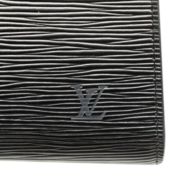 Pre-owned Louis Vuitton Epi Pochette Accessoires Black