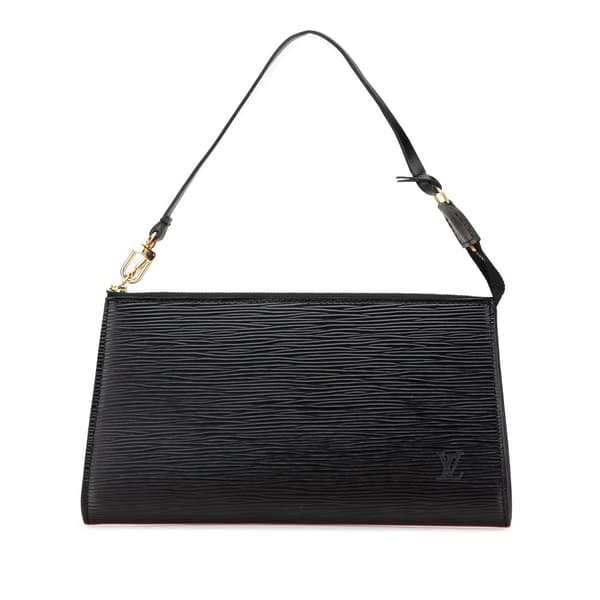 Pre-owned Louis Vuitton Epi Pochette Accessoires Black