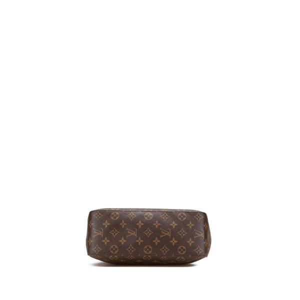 Pre-owned Louis Vuitton Monogram Looping GM Brown