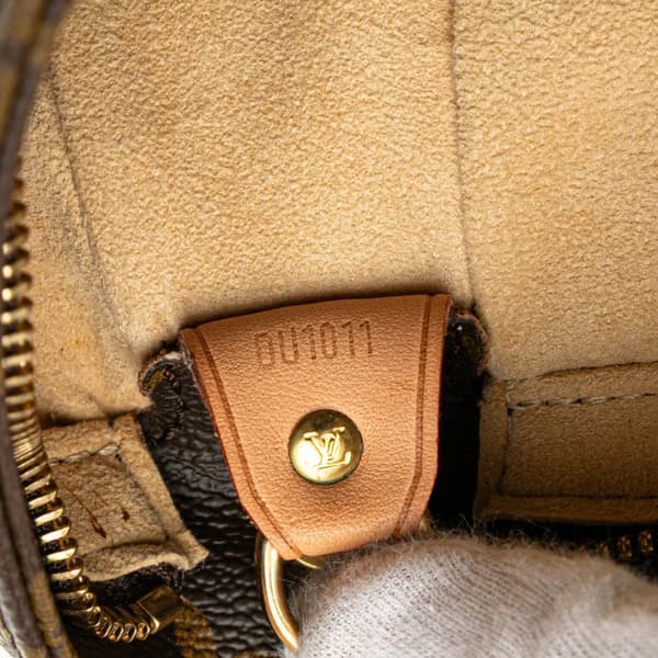 Pre-owned Louis Vuitton Monogram Looping GM Brown