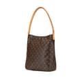 Miniatyrbild 2 av 10: Pre-owned Louis Vuitton Monogram Looping GM Brown