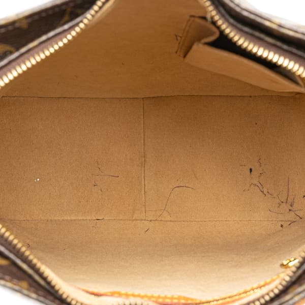 Pre-owned Louis Vuitton Monogram Looping GM Brown