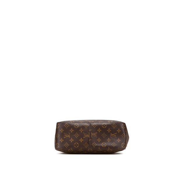Pre-owned Louis Vuitton Monogram Looping GM Brown
