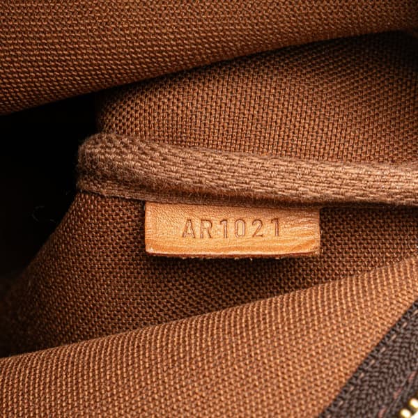Pre-owned Louis Vuitton Monogram Pochette Accessoires Brown
