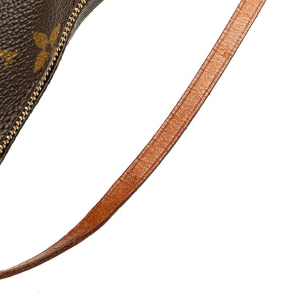 Pre-owned Louis Vuitton Monogram Pochette Accessoires Brown