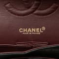 Miniatyrbillede 6 af 10: Pre-owned Chanel Medium Classic Lambskin Double Flap Black